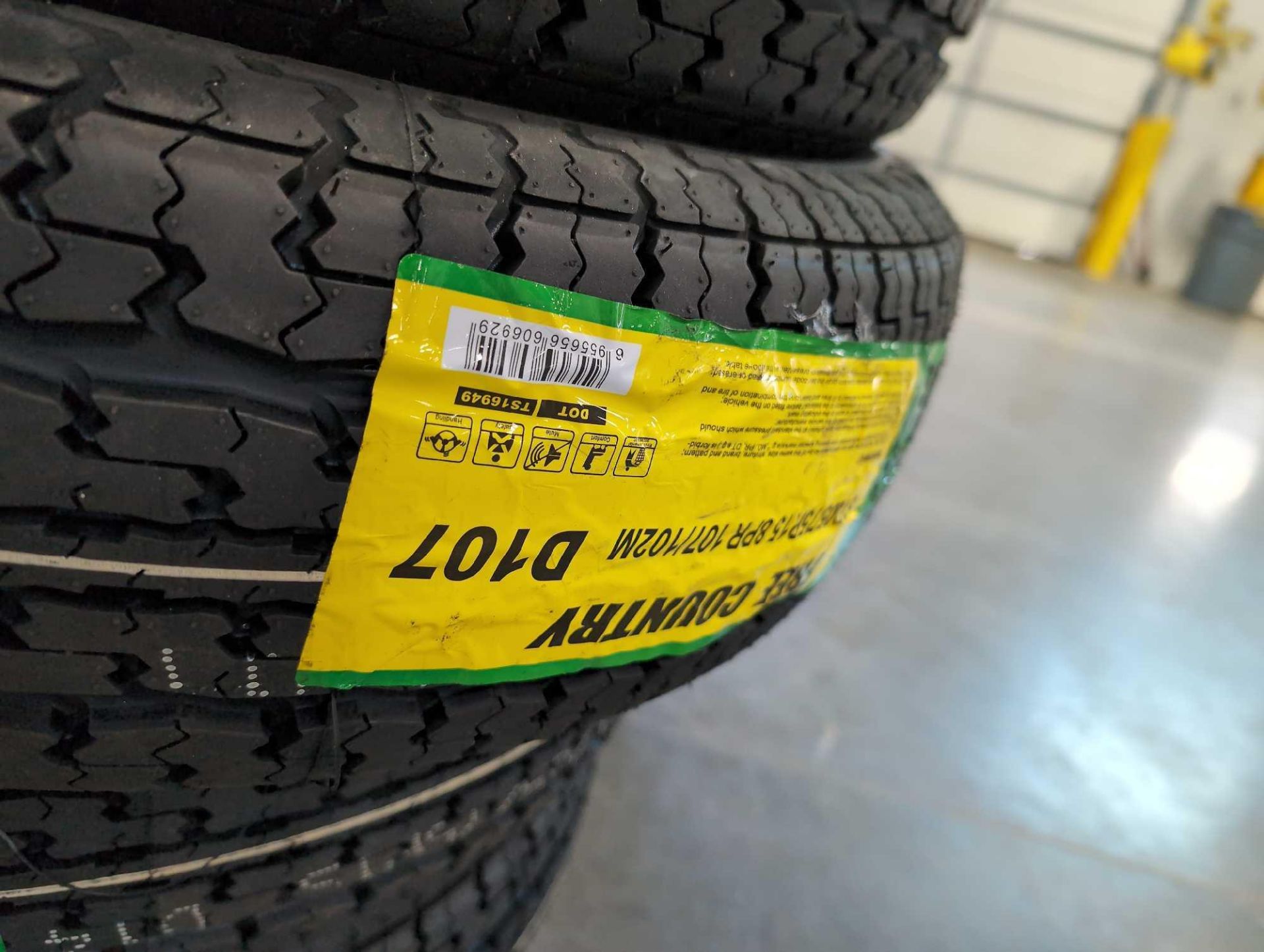 Pair of Ironman imove Gen2 AS tires, 4 Free Country D107 tires - Image 7 of 7