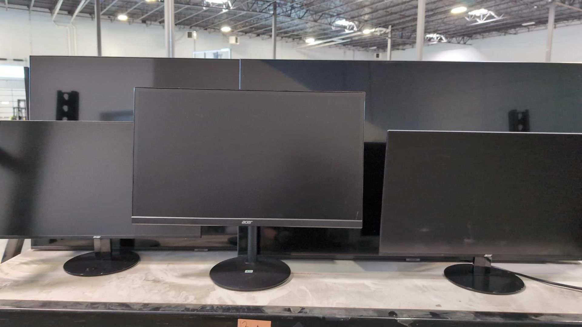(2) used Samsung UN50TU7000F screens, and Acer monitors - Image 6 of 6