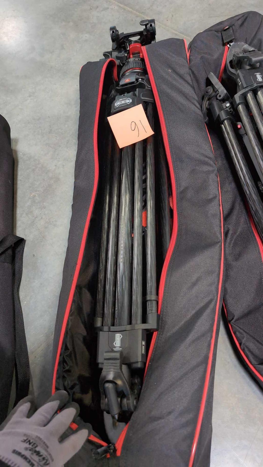 (2) manfrotto tripods - Image 4 of 5