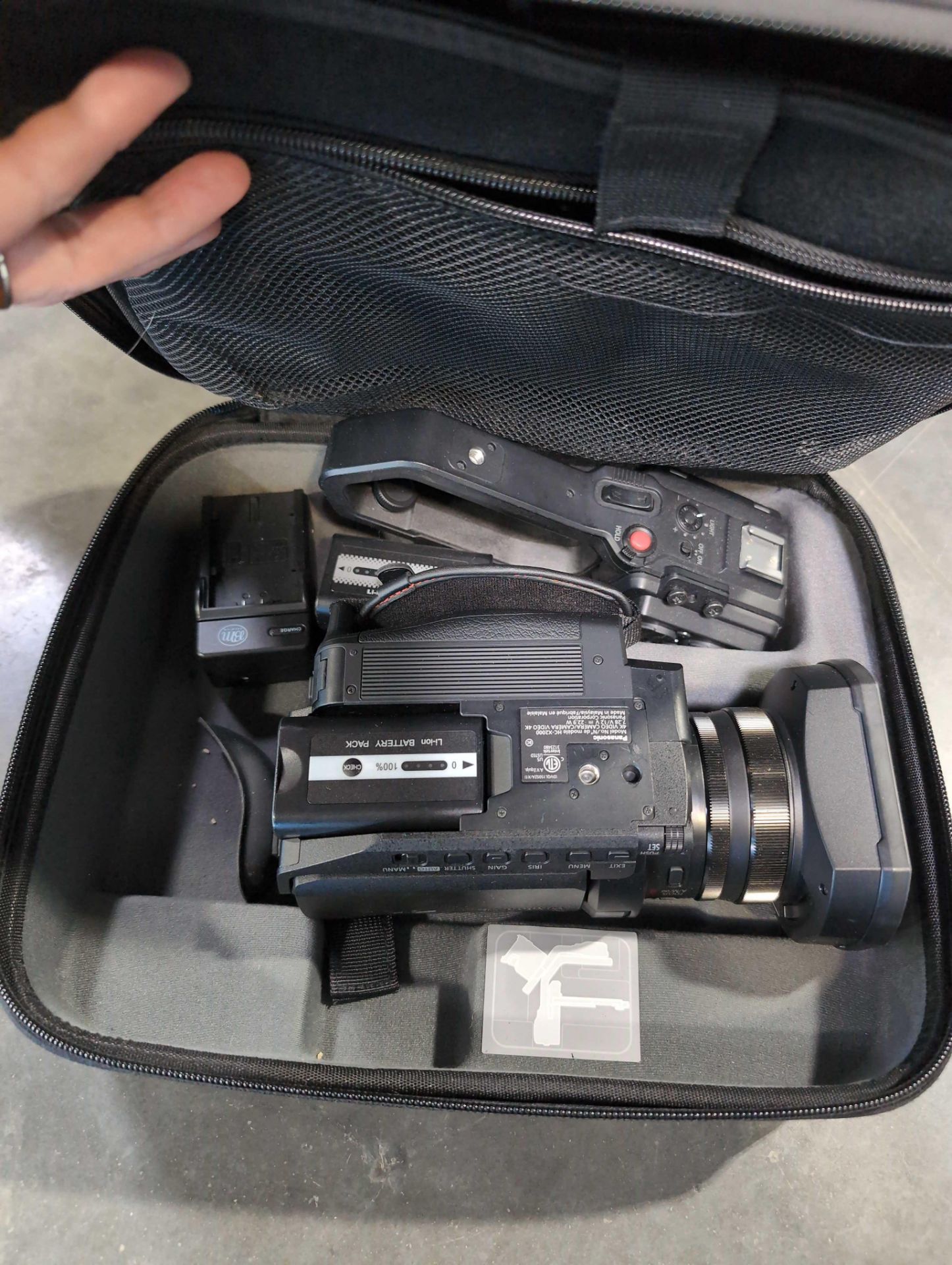 Panasonic 4k video camera - Image 7 of 7