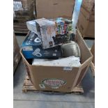 Boot dryer, Bidet, Memory foam pillows, ottoman, snow shoes, garbage can and more ( customer returns