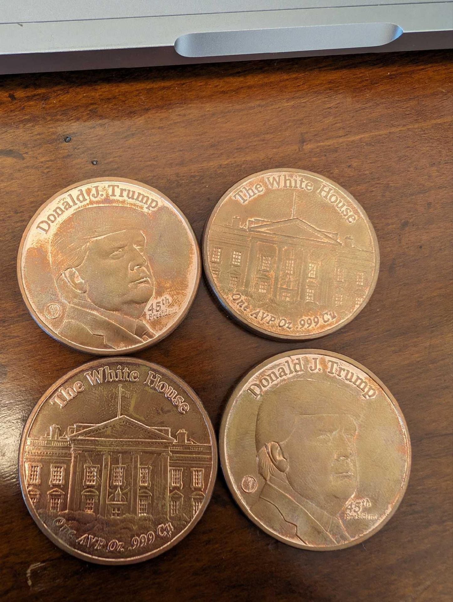 (18) Donald J. Trump Copper Coins - Image 3 of 4
