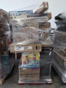 Garbage can, Cornhole, H2og0, LG Ac unit, Primo water, mattress, sunbrella, wagon, Trek marlin 5, an