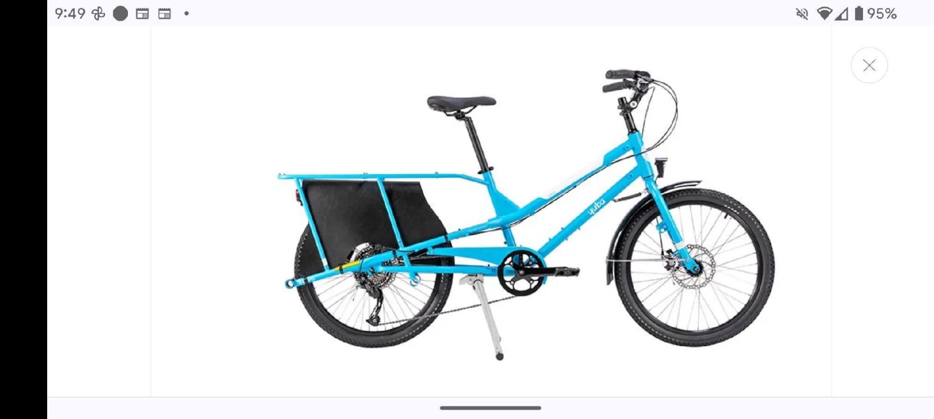 Yuba Kombi Cargo Bike - Image 2 of 9