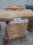 backyard fire pit wicker swivel club chair three-tier wire shelving unit another miscellaneous items