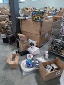 Chi Gorgeuous Hair dryers, Bionic Jump boots, le Cruesey, vancasso plates, celestron binoculars, GRX