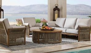 Monterrey Collection 4- Piece Woven Deep Seating Set