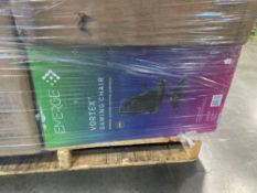 Emerge Vortex chair, Task chair, Garbage Can, Queen Siena 10 rolled mattress, Metabo Compound Miter