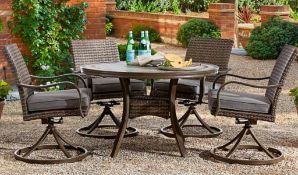 Lifetime Table, Newcastle Collection 5 Piece Round dining set