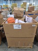 tumblers, rug, gloves, Evo next basketballs, pillows, hanger and more
