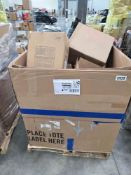 Filters, undergarments, raffle drum, luggage, legos and more