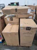 Singing santa, Prismatic spider, animated Skeleton, prismatic angel and more