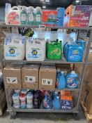 laundry detergent, and cleaning