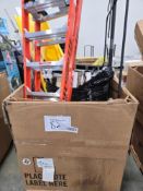 werner ladder, Slides, weight bars, truck load barrier, dolly, metal stand