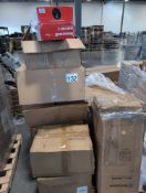 Honeywell Fan, rug, queen fitted sheets, Cleanpethome litter box, westinghouse portable ac, garden c