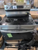 Samsung electric range, customer return