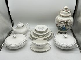 V.V.Carraresi Porcelain Vase, StMichael Felsham Te