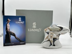 Boxed Lladro Utopia - Harlequin Figurine, no 01018