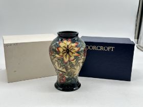 Moorcroft Pottery - Spike Pattern Vase. Good cond