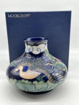 Moorcroft Pottery - Kyoto Pattern Vase. Good cond