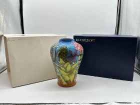 Moorcroft Pottery - Arizona Pattern Vase. Good co