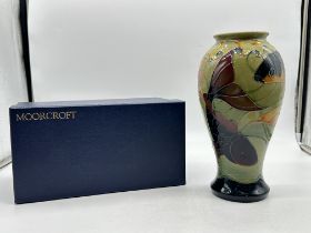 Moorcroft Pottery - Carp Pattern Vase. Good condi