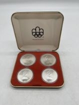 Cased Olympic Uncirculated Coins - Series IV Olymp