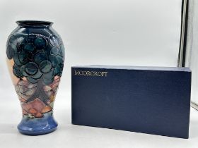 Moorcroft Pottery - Mamoura Pattern Vase. Good co
