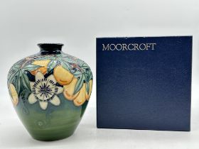 Moorcroft Pottery - Passion Fruit / Flower Pattern