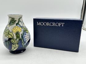 Moorcroft Pottery - Rough Hawks Beard Pattern Vase