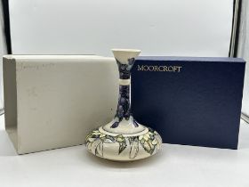 Moorcroft Pottery - Juneberry Pattern Vase. Good