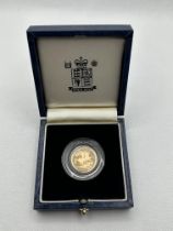 1995 Gold Proof Half Sovereign.