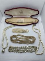 Collection of Pearl Dress Jewellery.