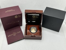 Boxed - The Sovereign 2015 - Gold Proof Full Sover