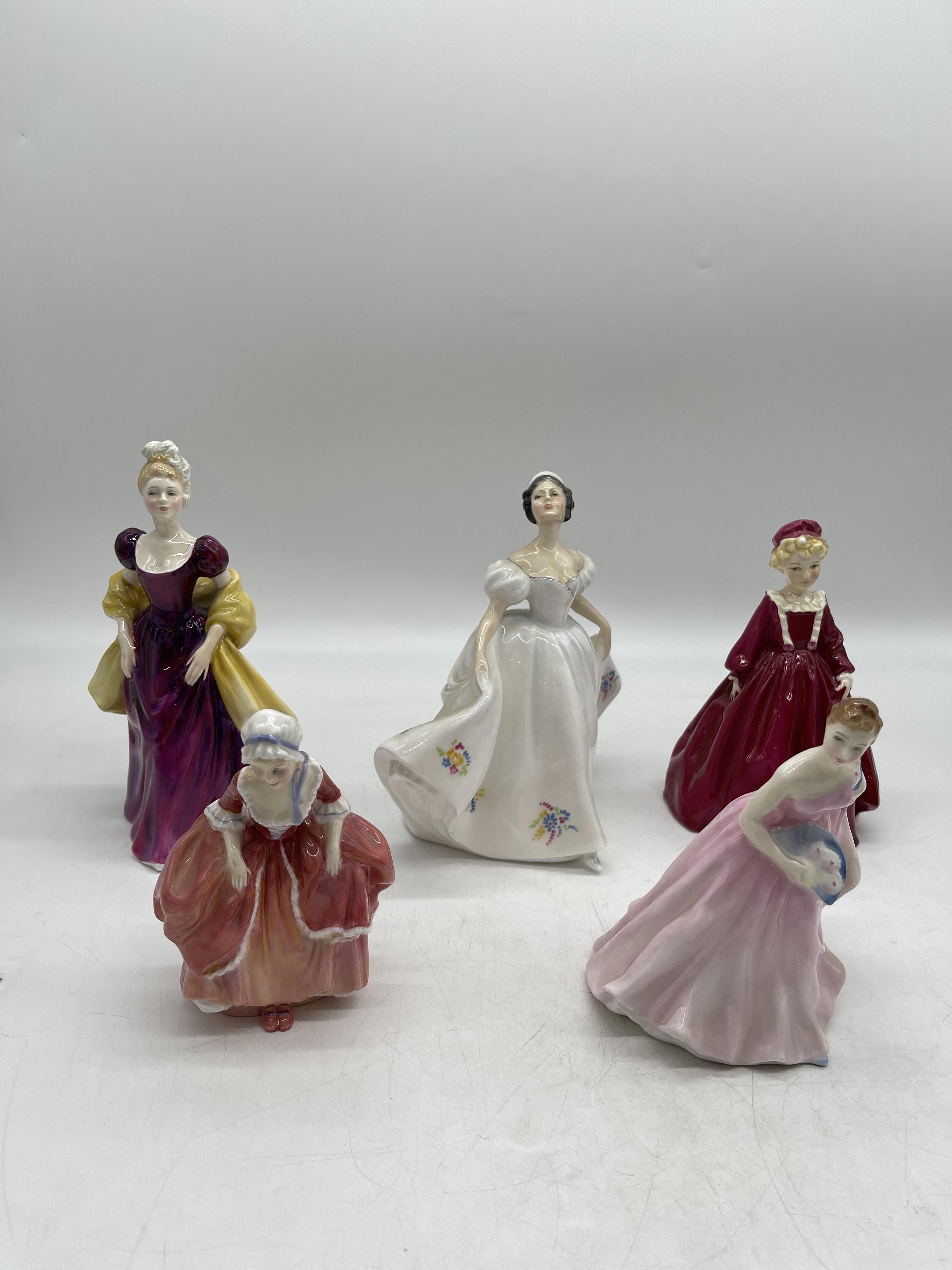 Pink Royal Doulton ceramic figurines - Image 2 of 41