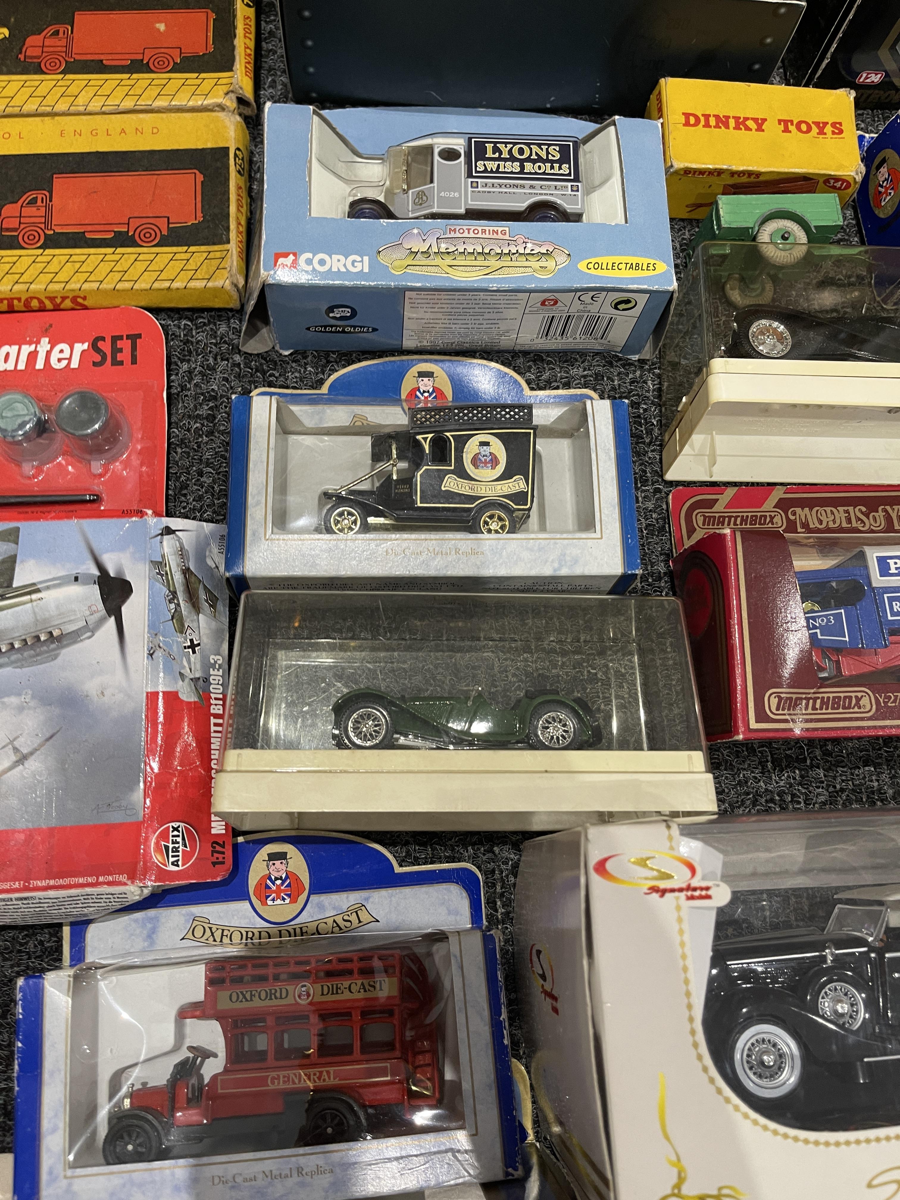 Assorted vintage vehicles and other