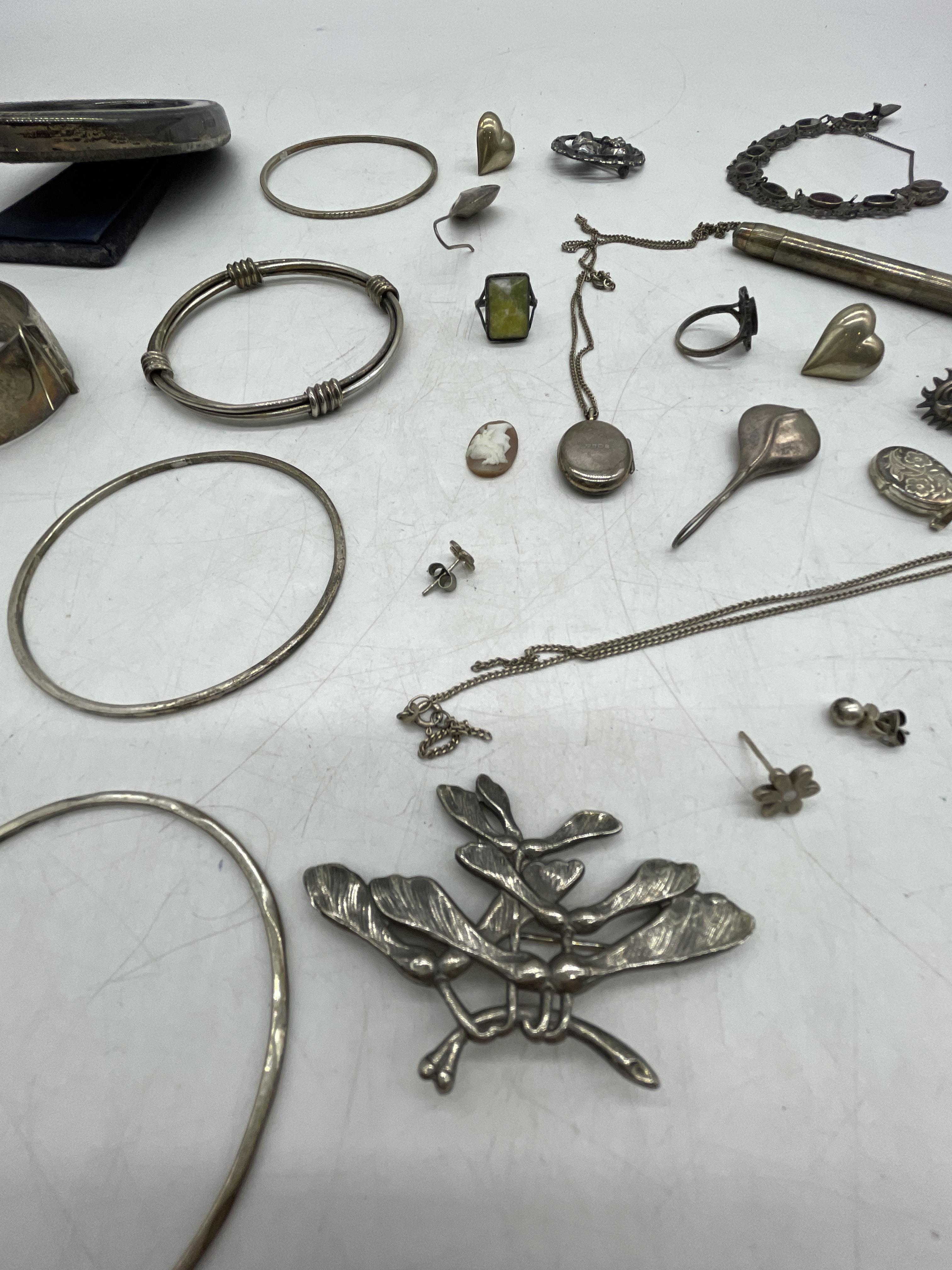 Mixed Silver Jewellery - Image 15 of 16