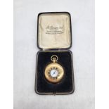 J.W.Benson, London 9ct Gold Half Hunter Pocket Wat