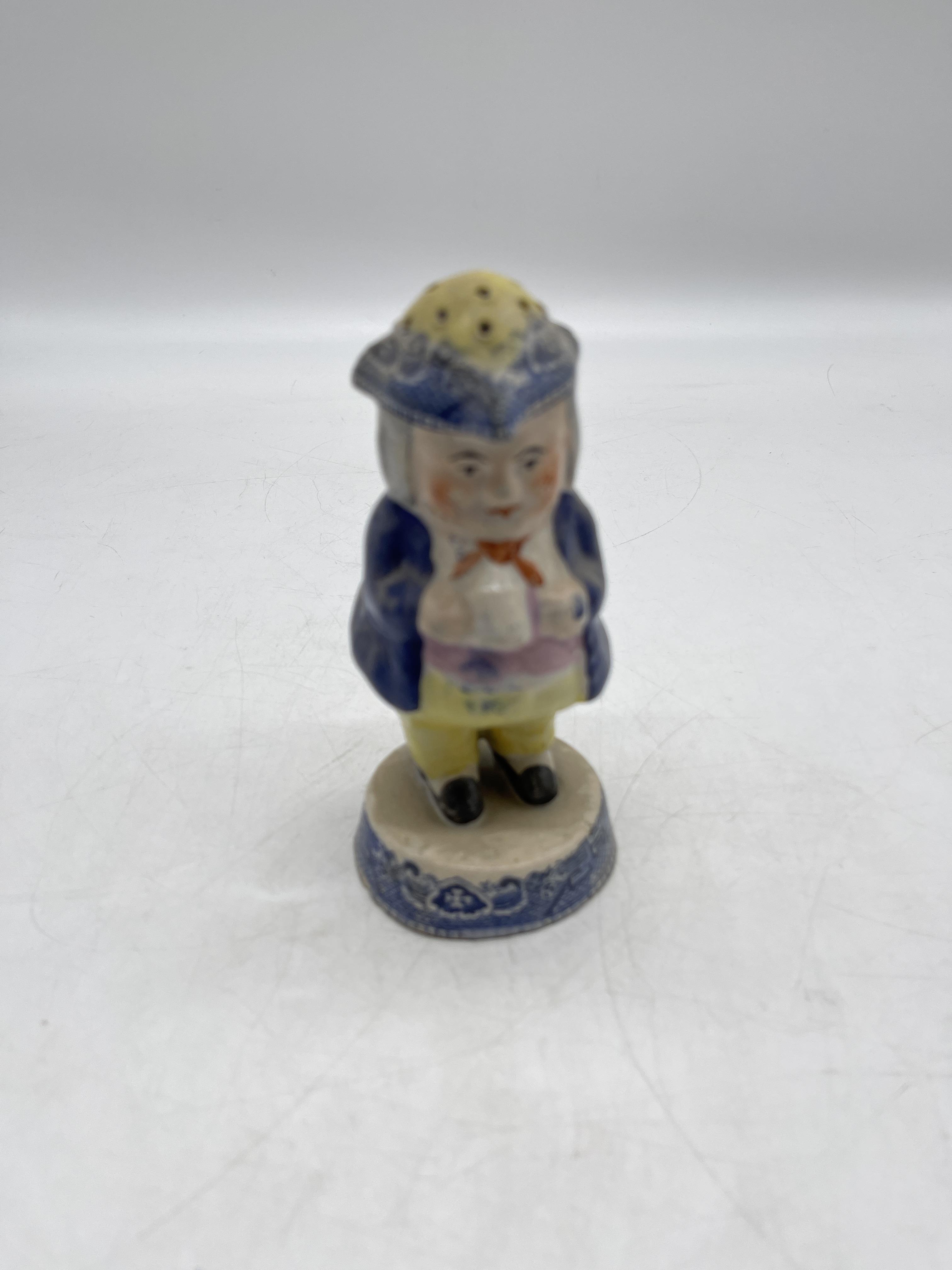 Toby men miniature ceramic figurines 8 , (one damaged) - Image 5 of 60