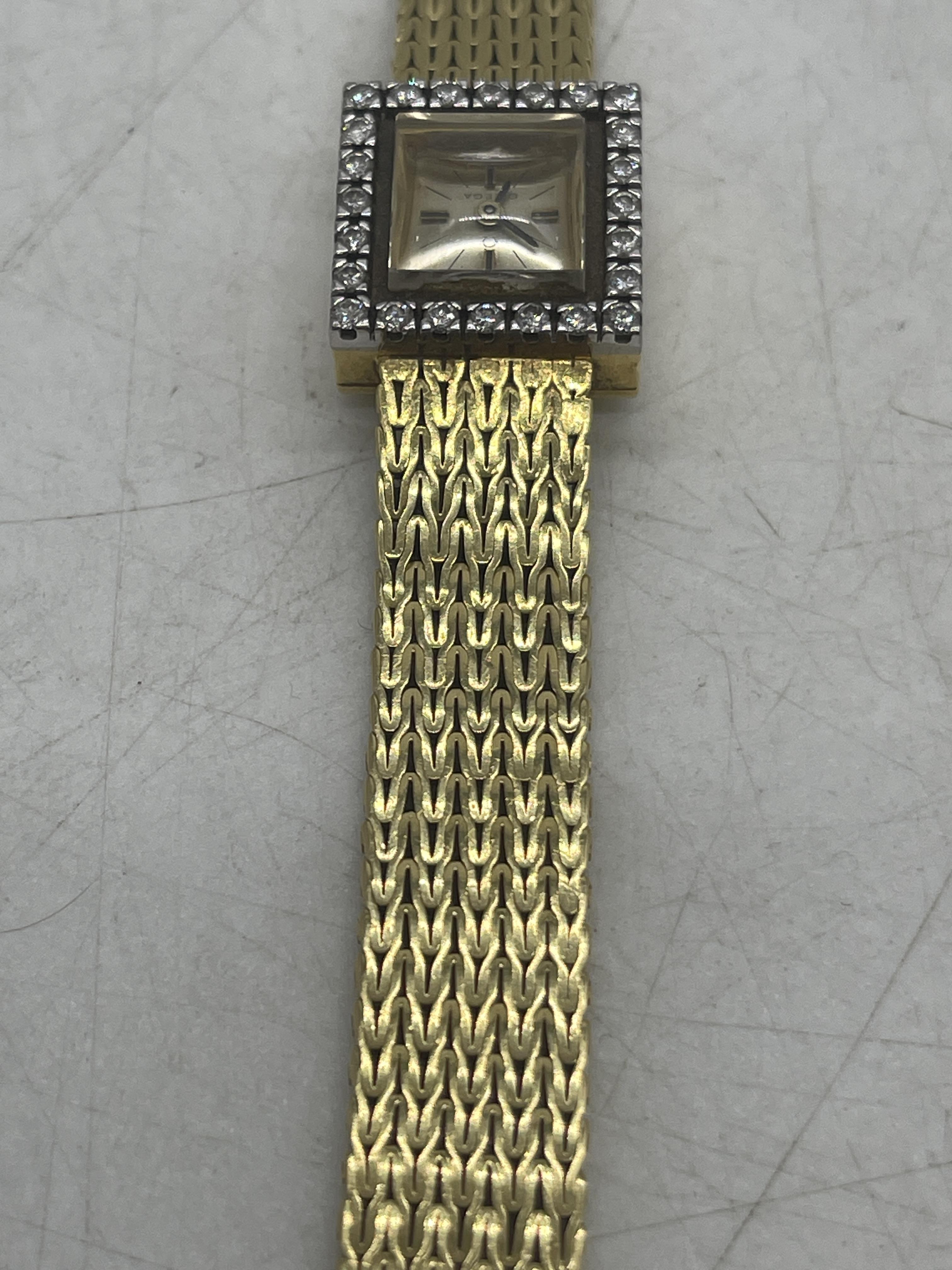 Omega 18ct Hallmarked Gold Ladies Watch. - Bild 6 aus 12