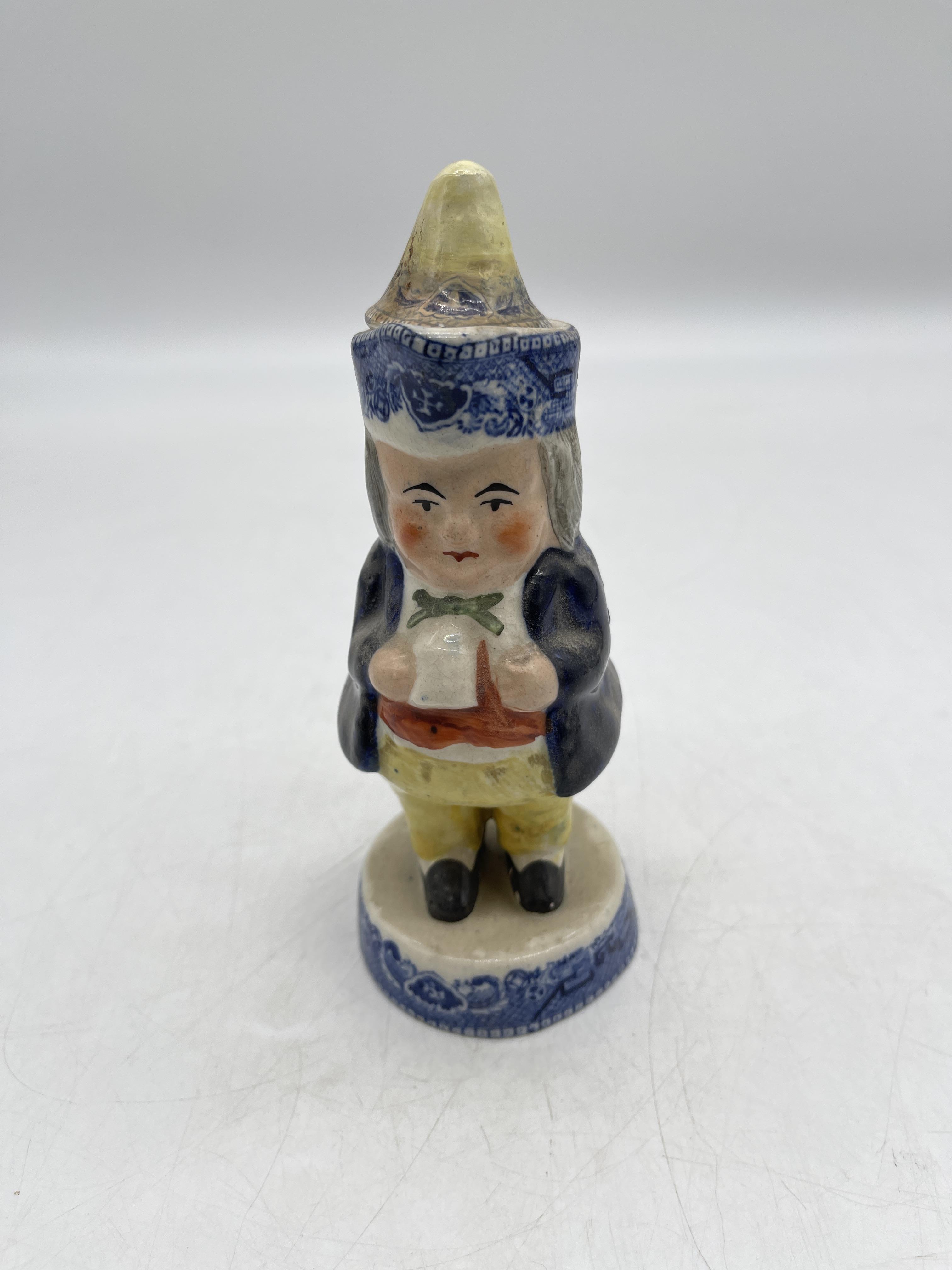 Toby men miniature ceramic figurines 8 , (one damaged) - Image 58 of 60