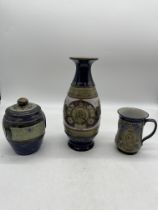 Royal Doulton Vase and Others