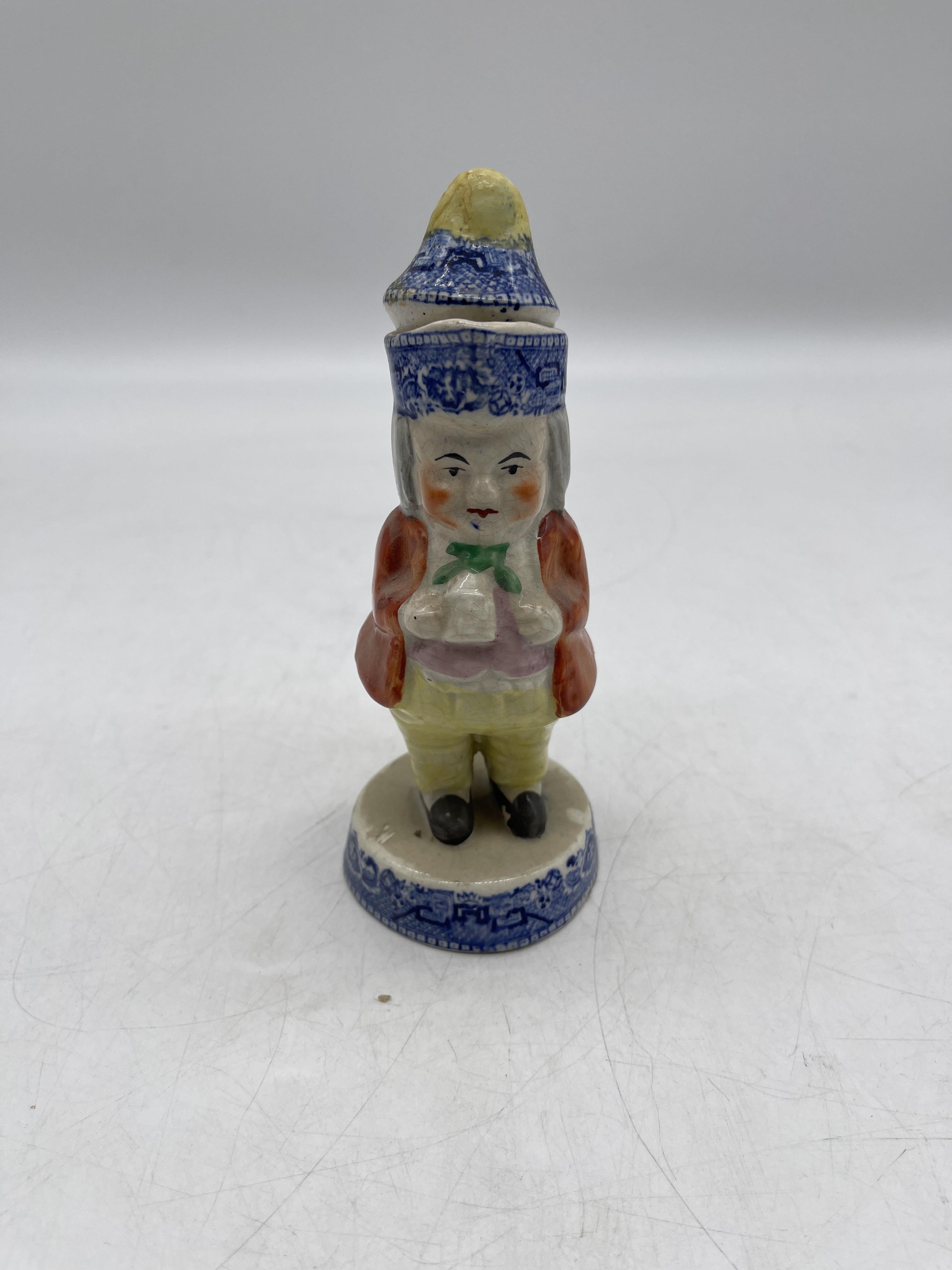 Toby men miniature ceramic figurines 8 , (one damaged) - Image 50 of 60