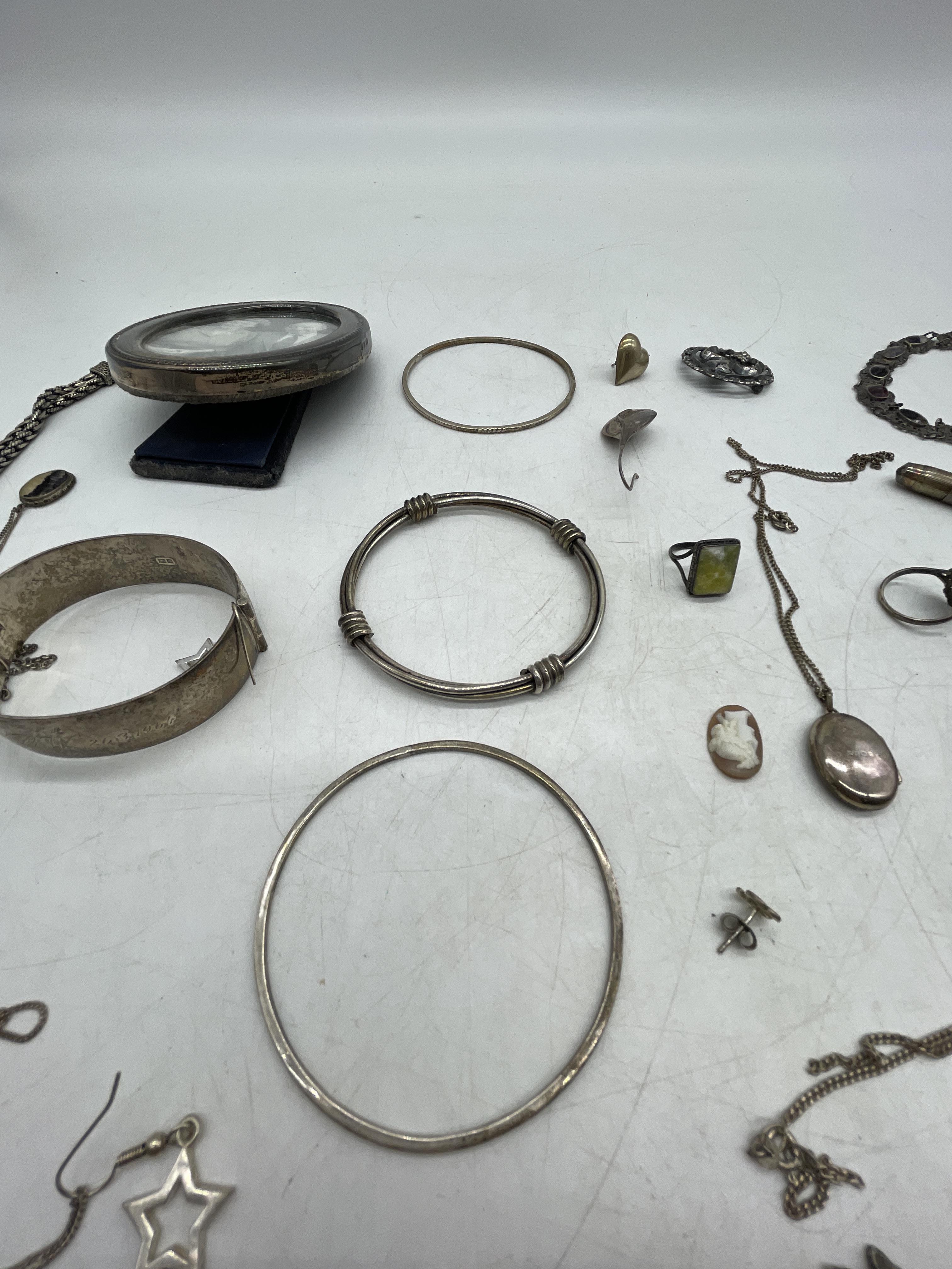 Mixed Silver Jewellery - Image 7 of 16
