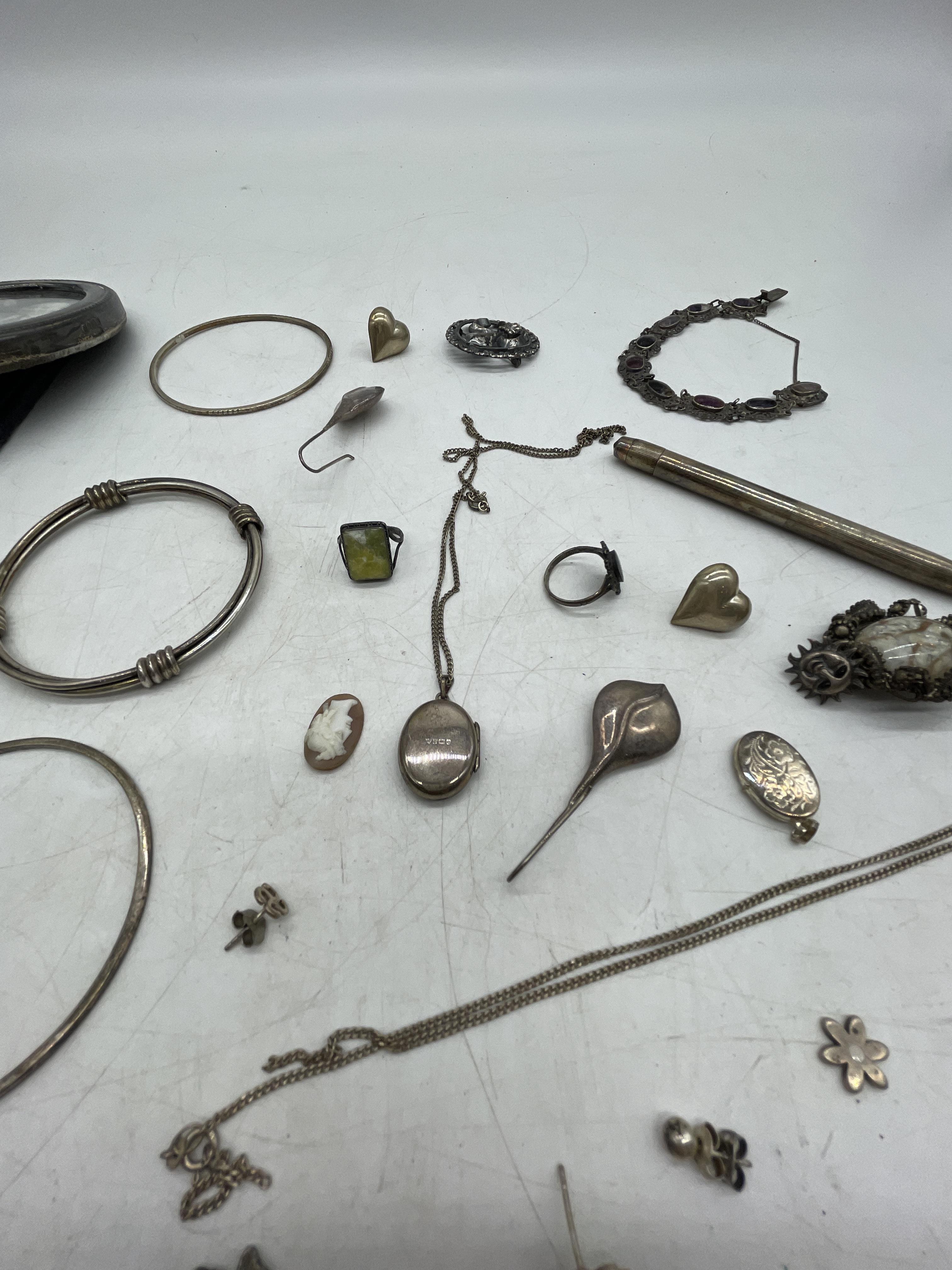 Mixed Silver Jewellery - Image 8 of 16