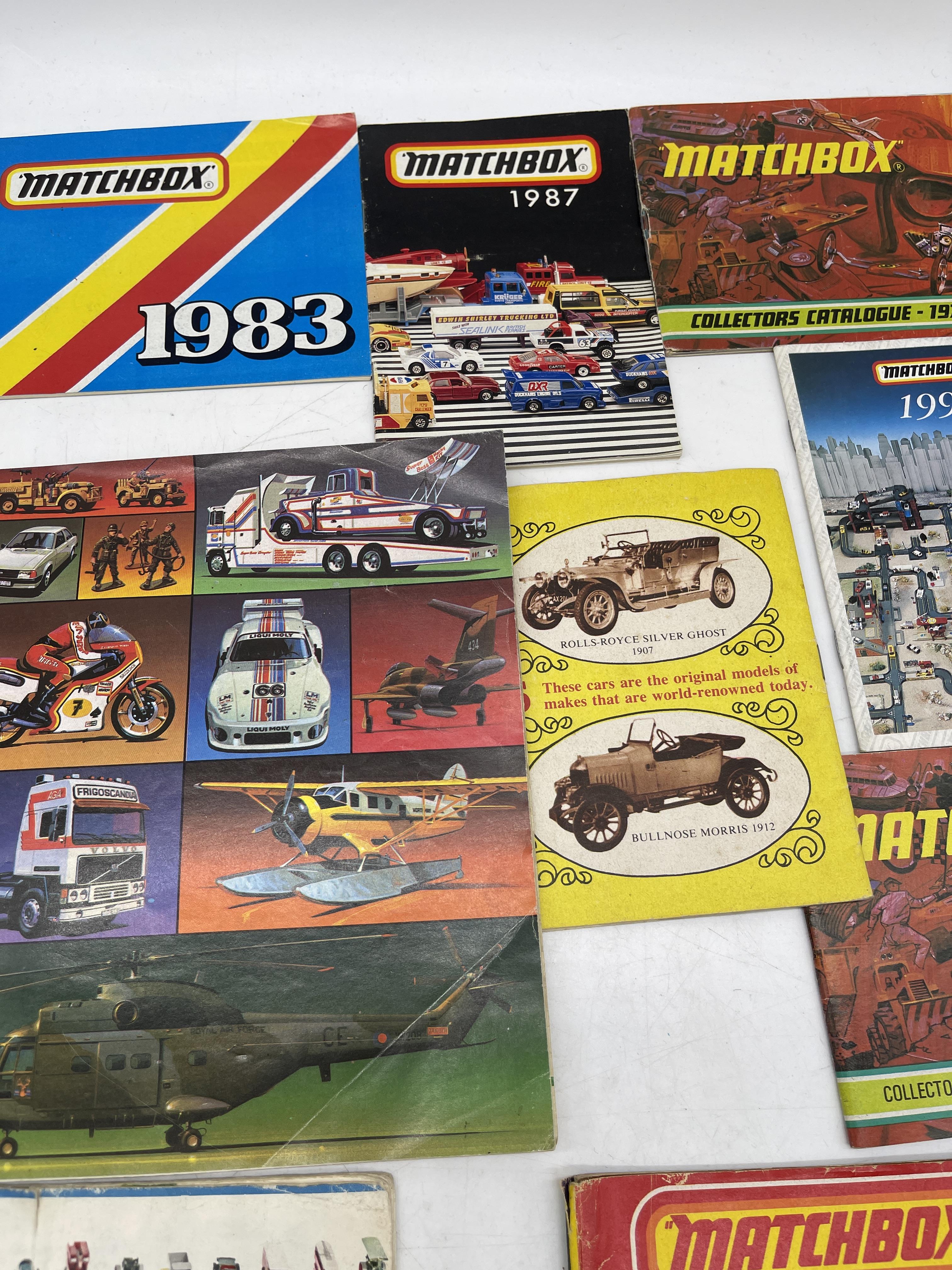 Vintage model car catalogues to include matchbox pocket money 1960s - Image 7 of 20