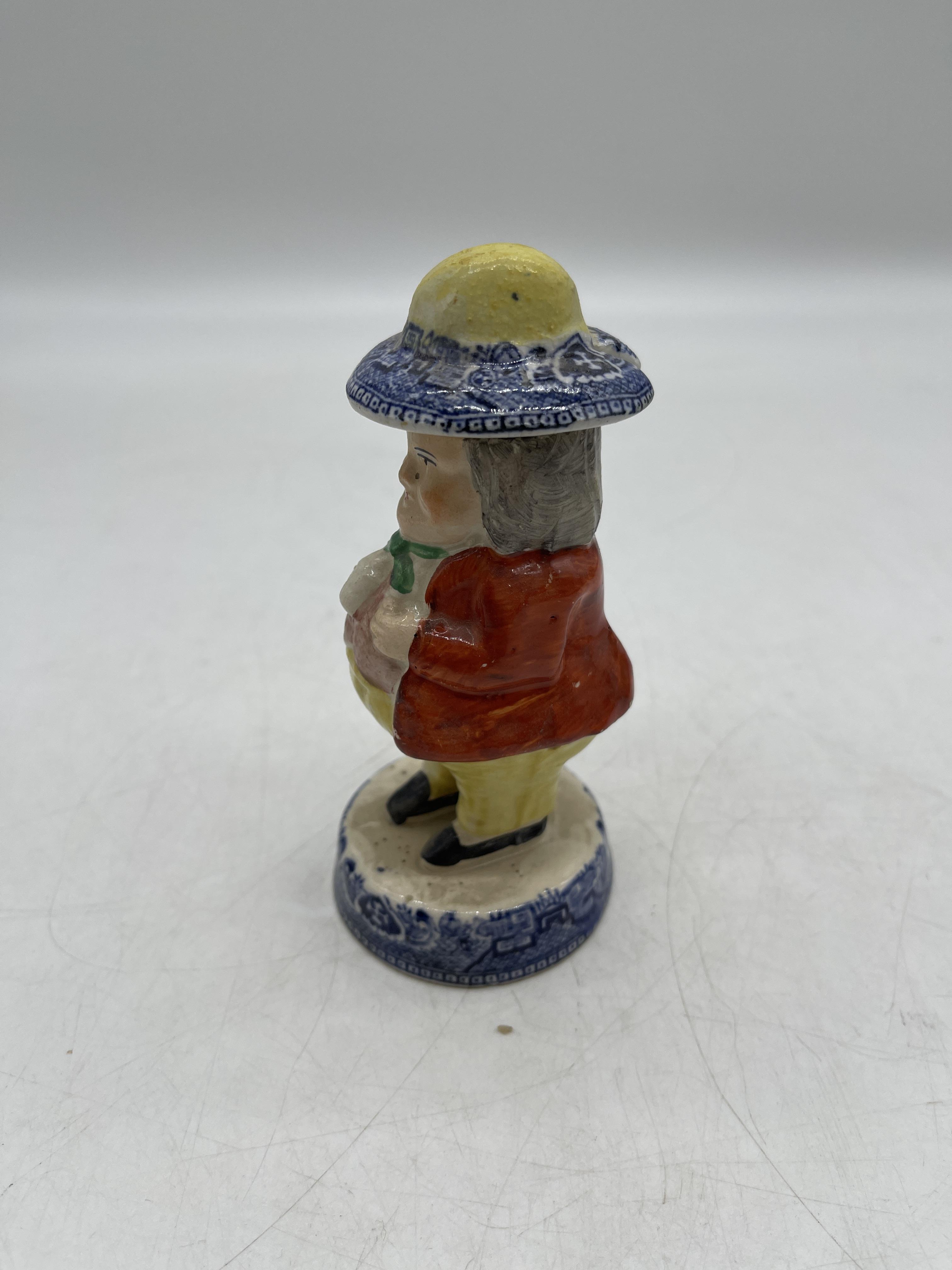 Toby men miniature ceramic figurines 8 , (one damaged) - Image 9 of 60