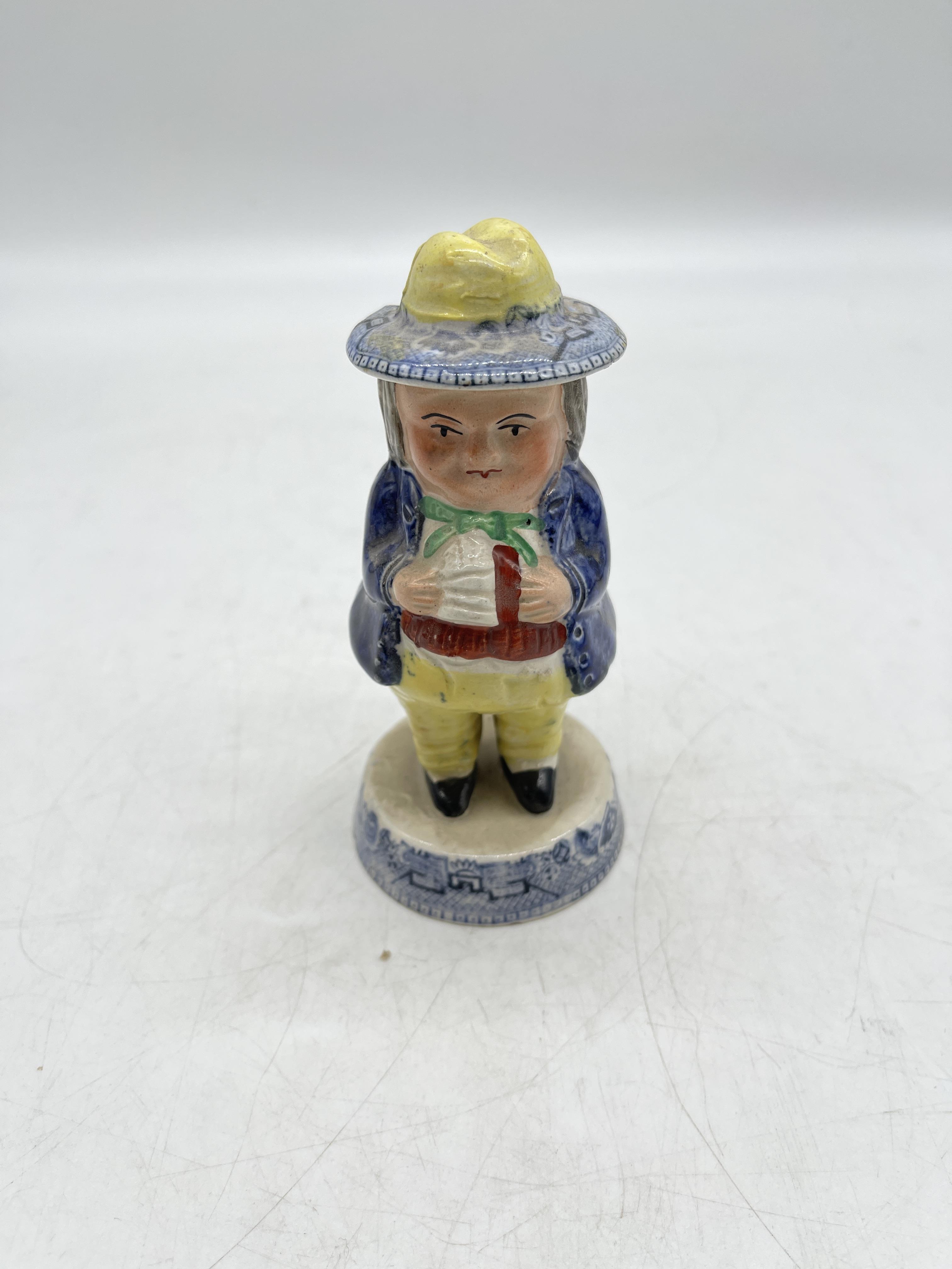 Toby men miniature ceramic figurines 8 , (one damaged) - Image 27 of 60