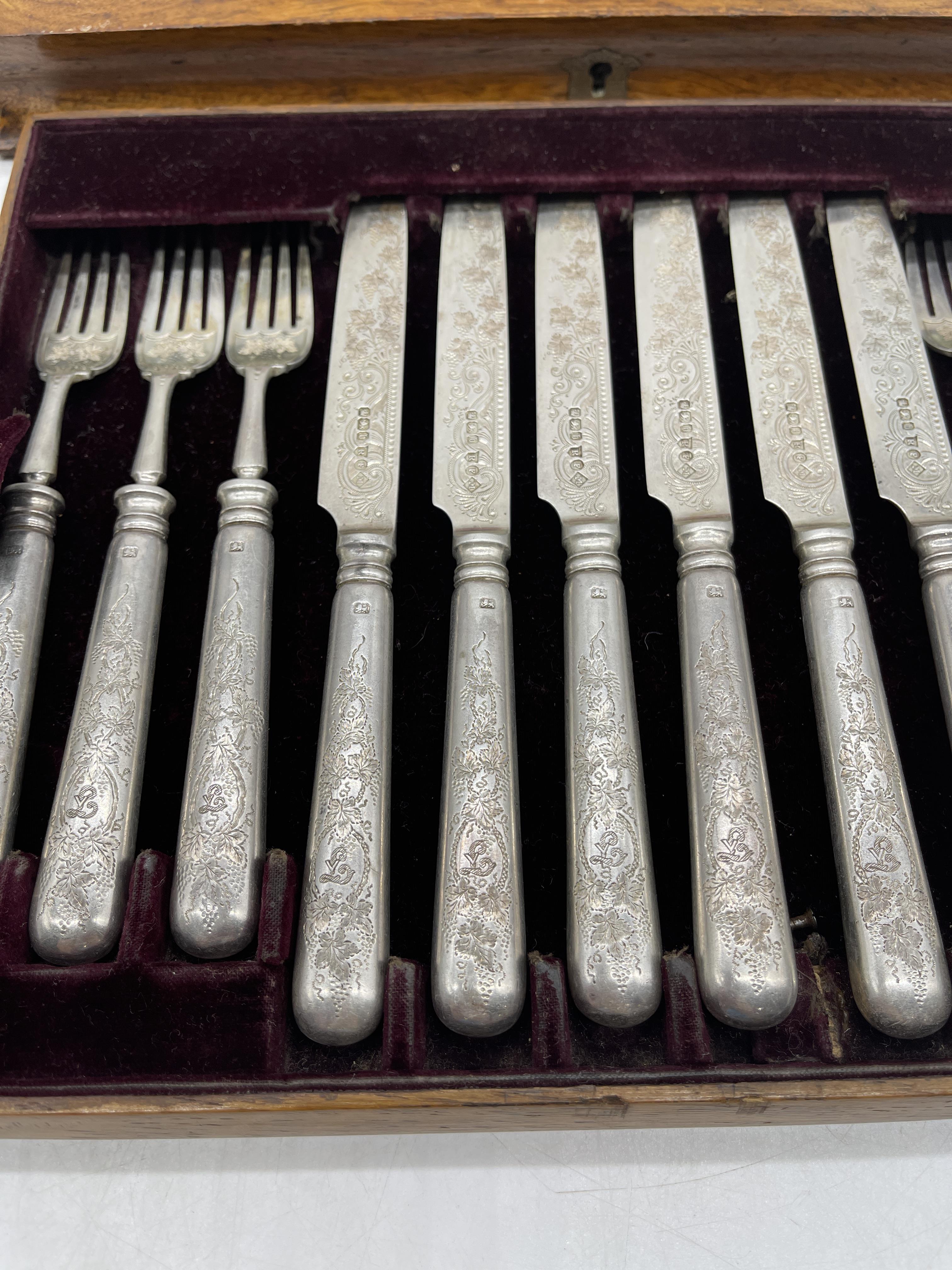Two Silver Cutlery sets - Image 9 of 11
