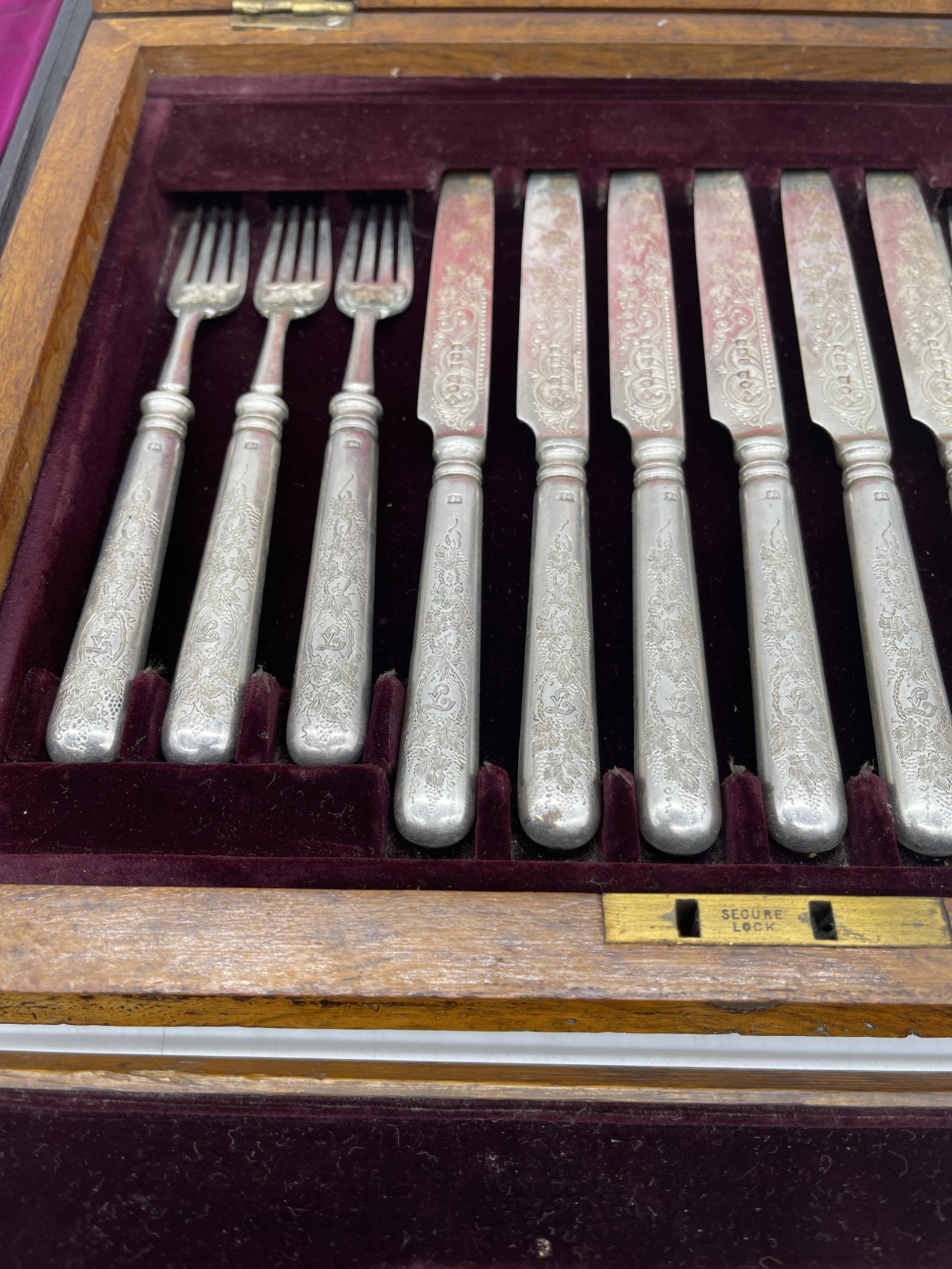 Two Silver Cutlery sets - Image 6 of 11